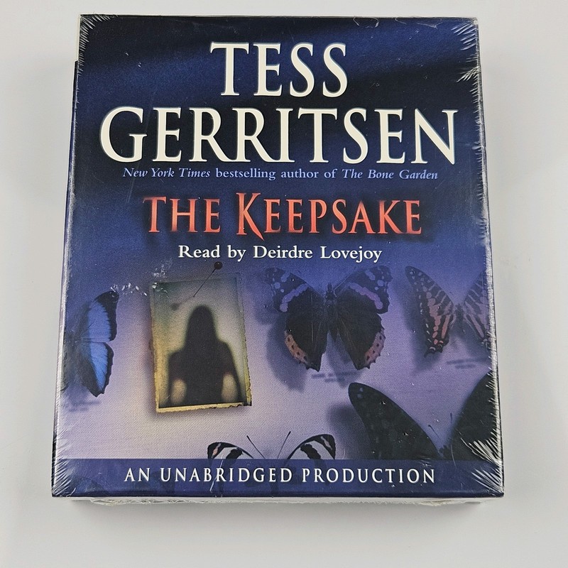 Tess Gerritsen The Keepsake Sealed Unabridged Audiobook 9 CDs Rizzoli Isles