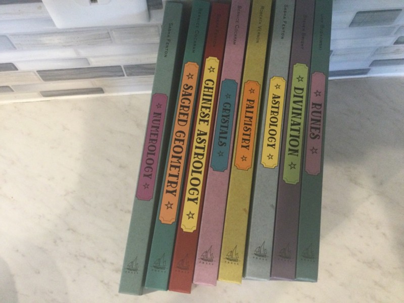 BOOKS SERIES – BY WELLFLEET PRESS – VARIOUS METAPHYSICAL TOPICS PAPERBACK BOOKS