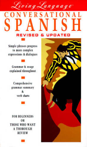 Conversational Spanish (Living Language Series) By Irwin Stern – VERY GOOD