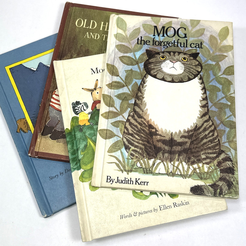 Vintage 1970s Children’s Book Lot of 4 HC Books Parents’ Magazine Press