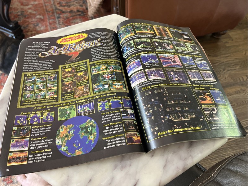 Electronic Gaming Montly - 1994 Video Game Buyer´s Guide Nintendo Sega Genesis gallery