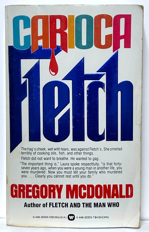 FLETCH Lot of 8 by Gregory McDonald Vintage mm paperback MOXIE, CARIOCA, MAN WHO gallery