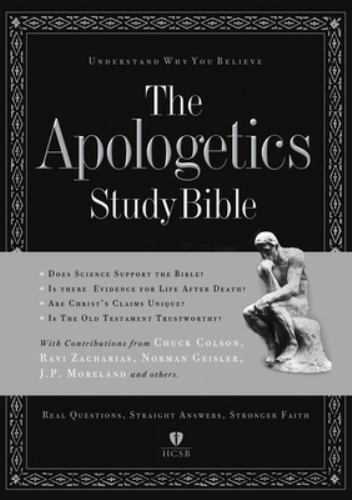 THE APOLOGETICS STUDY BIBLE HARDBACK BRAND NEW