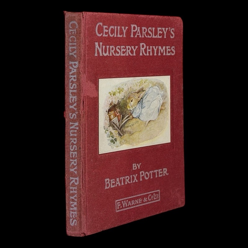 Book Illustrated Beatrix Potter RARE 1922 1st Ed Cecily Parsley's Nursery Rhymes gallery