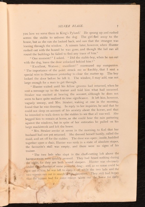 1894 The Memoirs of Sherlock Holmes Arthur Conan Doyle Sidney Paget First Edi... gallery