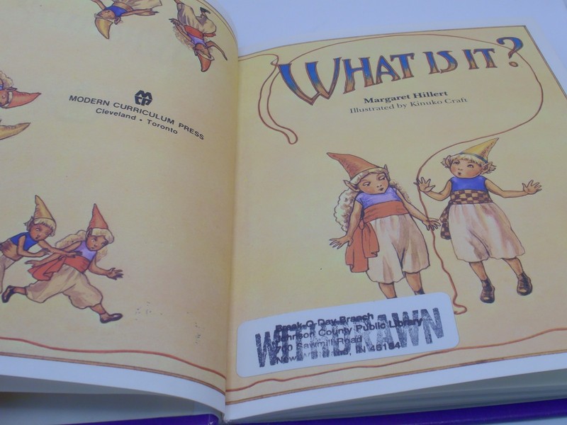 What Is It Margaret Hillert 1978 HC Kinuko Craft Illustrated Early Reader gallery