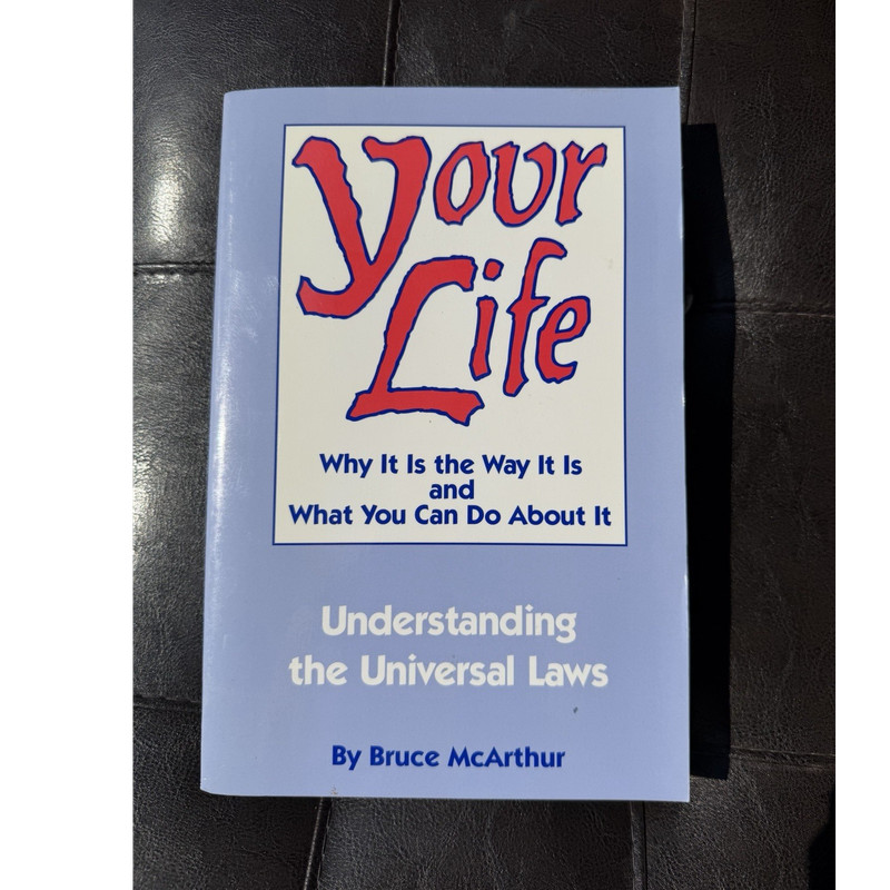 Your Life Bruce McArthur PB 1993 A.R.E. Press Spirituality Universal Laws