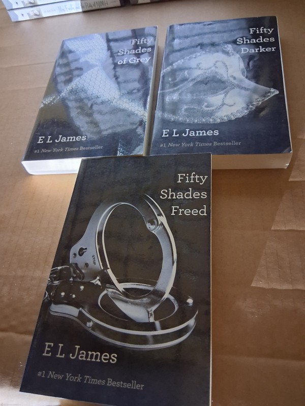 fifty shades of grey trilogy 3 books