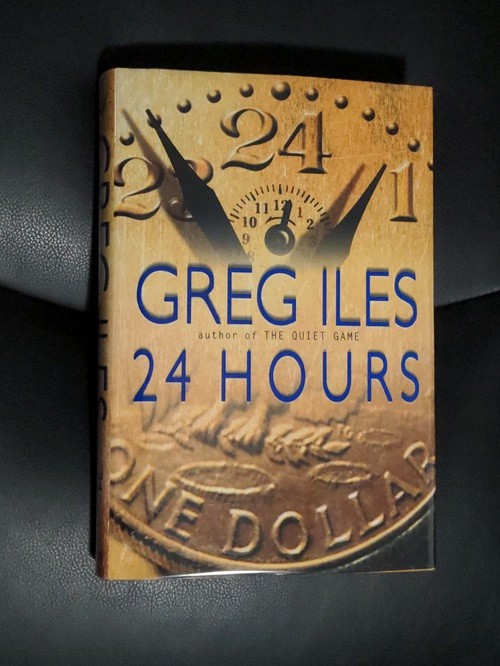 Signed Greg Iles 24 Hours Putnam Adult Hardcover Near Fine Condition