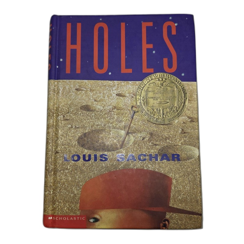 Holes Louis Sachar Scholastic Hardcover 1st Printing 1999 Newbery Medal