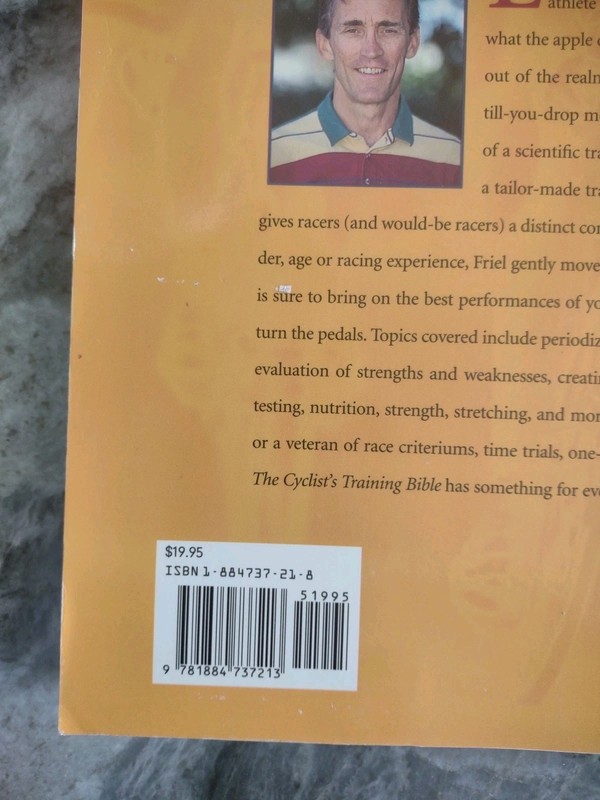 1996 The Cyclist's Training Bible 2nd Edition Joe Friel Serious Bikers 266 Pages gallery