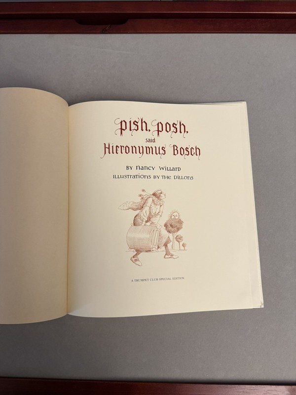 Pish Posh Said Hieronymus Bosch Dillons Willard RARE Trumpet Club HC LRG Format gallery