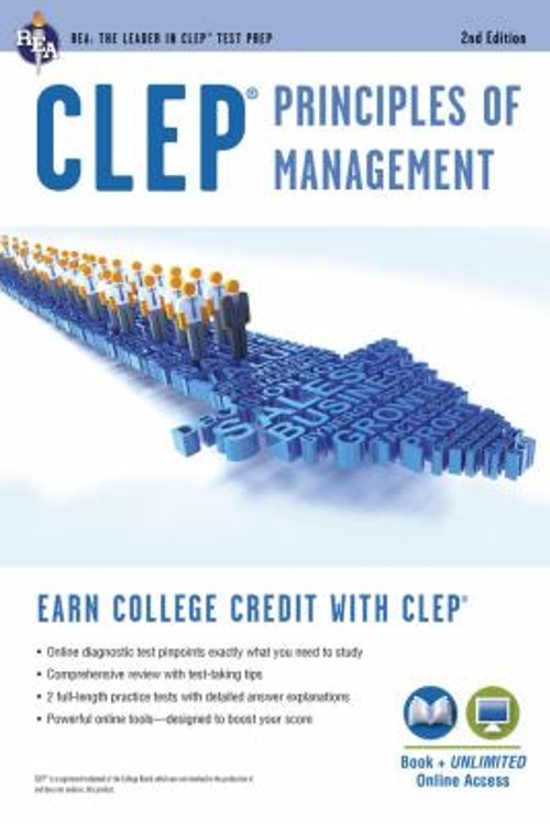 CLEP® Principles of Management Paperback John R. Ogilvie