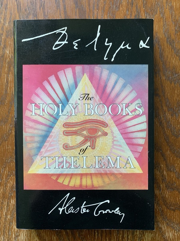 The Holy Books of Thelema by Aleister Crowley 1990 Paperback 2nd Printing