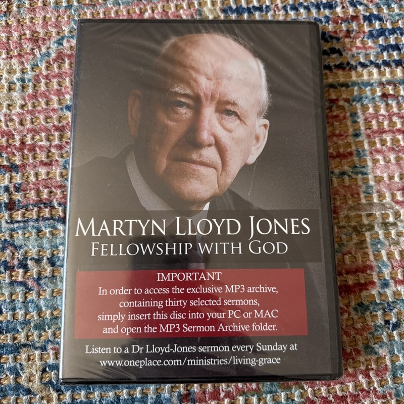 Martyn Lloyd Jones Fellowship with God (MP3 CD), Brand New & Sealed
