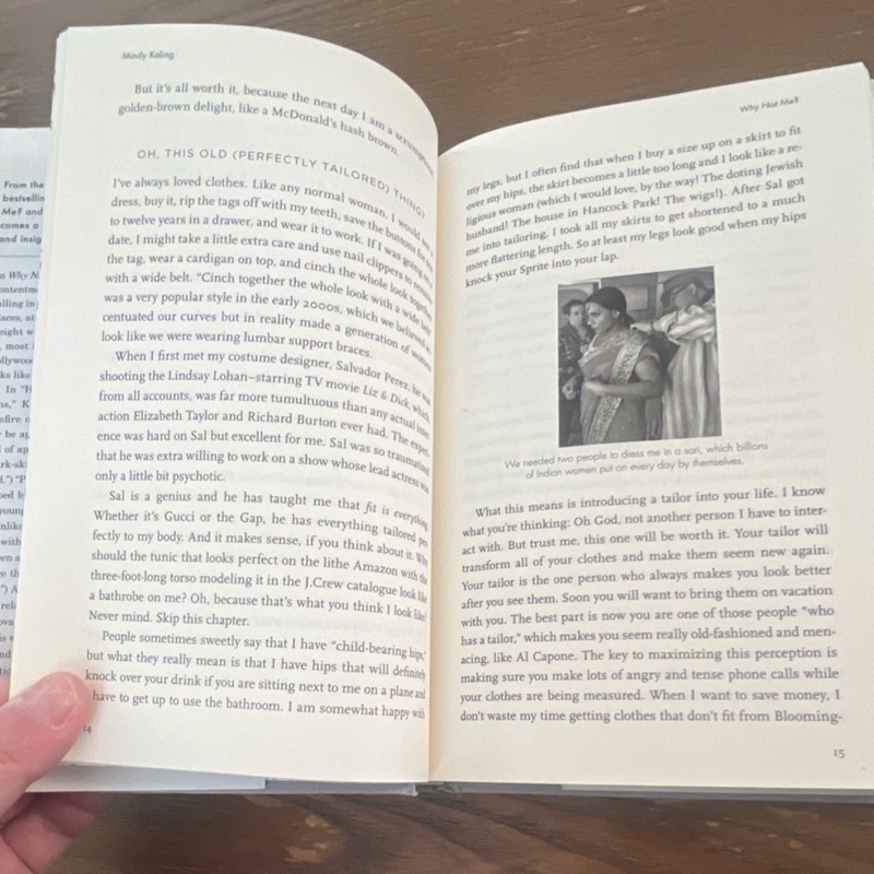 Mindy Kaling Why Not Me? Hardcover Crown Archetype 2015 Humor Essays Biography gallery