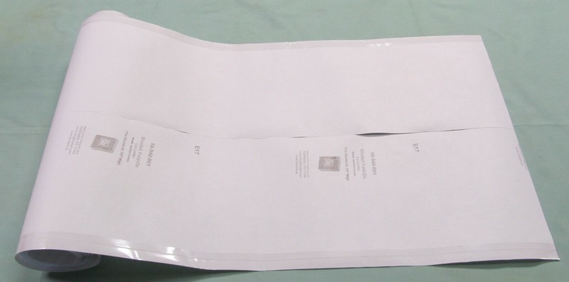 10 yard roll 8″ Brodart Fold-On Book Jacket Covers – ADJUSTABLE Clear Mylar