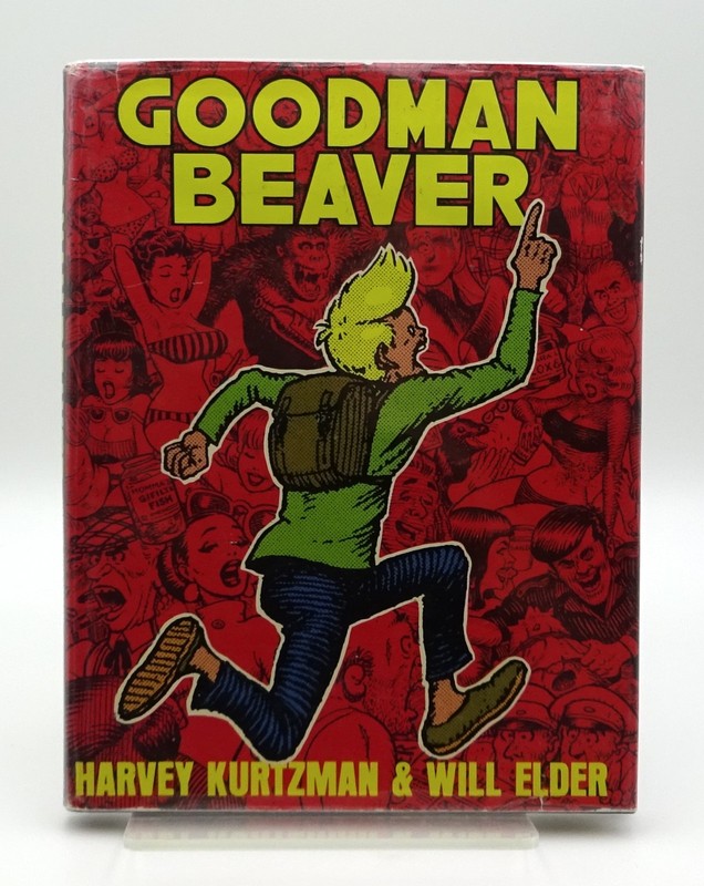 SIGNED Goodman Beaver Harvey Kurtzman & Will Elder Hardcover Limited 1st Ed 1984