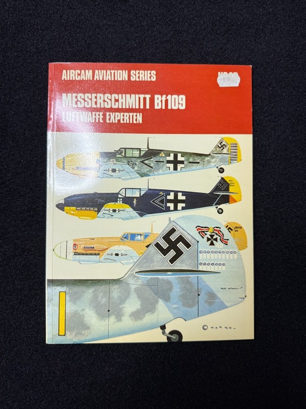 Messerschmitt Bf109 Luftwaffe Experten Richard Ward 1974 Osprey Aviation WWII
