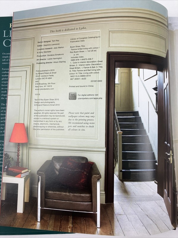 Farrow & Ball Living with Colour, Hardcover, by Ros Byam Shaw gallery