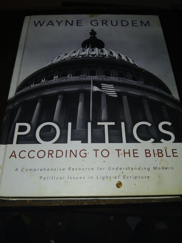 Politics According to the Bible Hardcover Textbook Wayne Grudem 2010 Free Ship