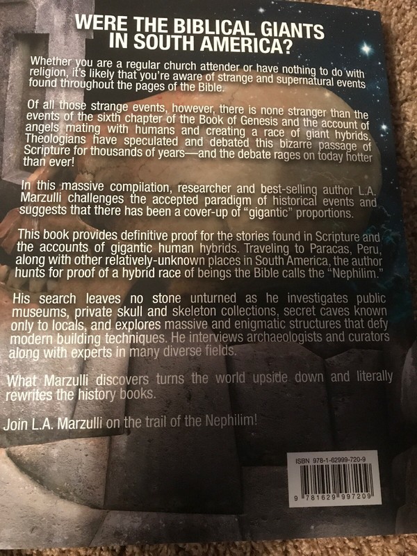 On The Trail Of The Nephilim by L.A. Marzulli (Large Trade Paperback) NEW gallery