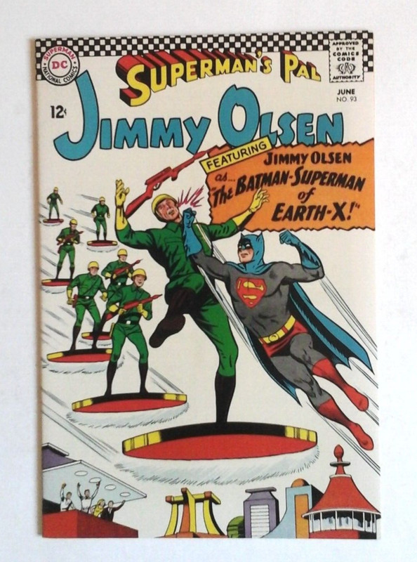 JIMMY OLSEN # 93 VERY FINE/NEAR MINT 1966