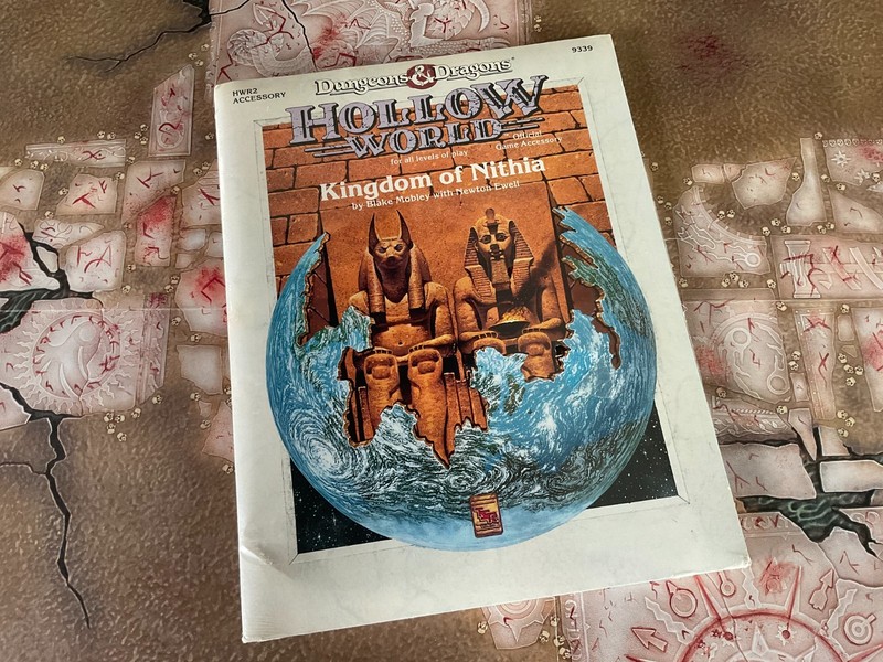 Dungeons & Dragons rpg HWR2 Accessory Hollow World Kingdom of Nithia new sealed