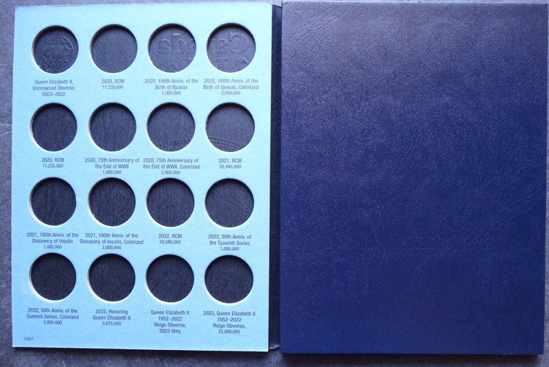 Whitman Canada Two Dollar Coin Folder 2020-2024 Number 2 Album Book 5087 gallery