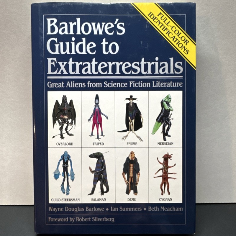Barlowe’s Guide to Extraterrestrials, Wayne Douglas Barlowe, Illustrated, 1987