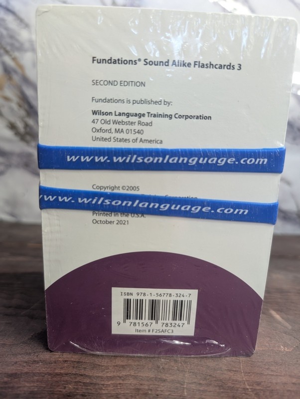 Sound Alike Flash Cards 3 Second Edition by Barbara Wilson (Cards,Flash Cards) gallery