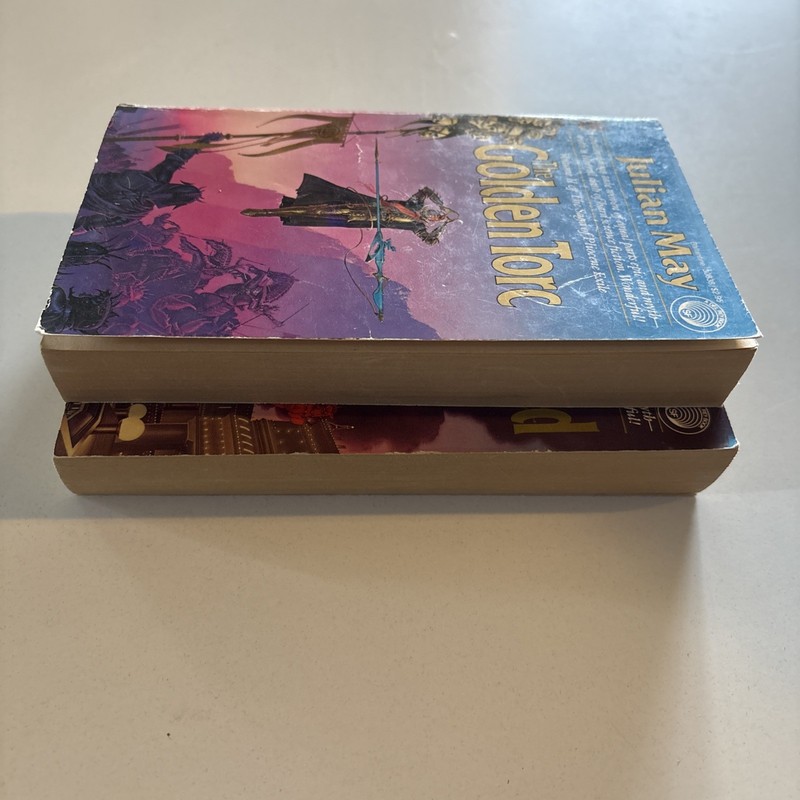 Volume 1 & 2 of The Saga of Pliocene Exile Paperback Books By Julian May gallery