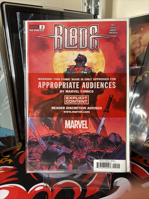 Marvel Comics Blade Red Band #2 CVR A 2024 BAGED AND BOARDED 1