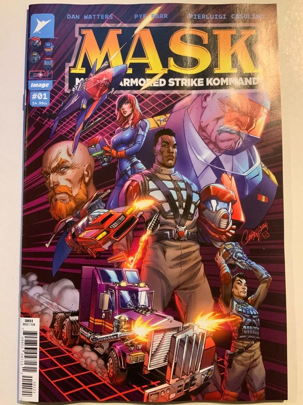 Image Comics – MASK #1 – COVER B – J. SCOTT CAMPBELL
