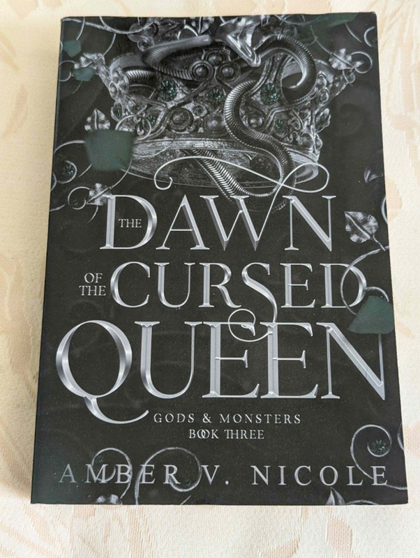 The Dawn of the Cursed Queen by Amber V. Nicole 1st Paperback Edition New