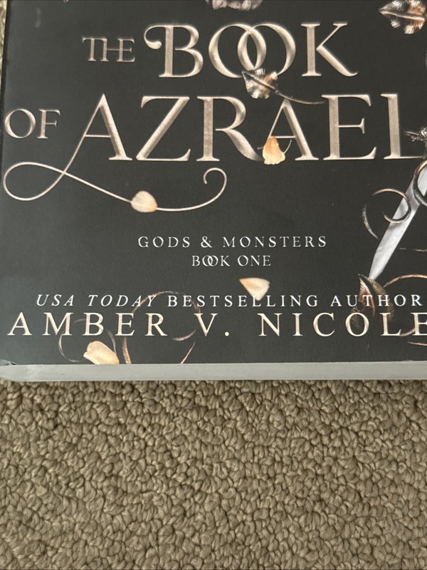 Book of Azrael : Book 1 of the Gods & Monsters Series by Amber V. Nicole (2022, gallery
