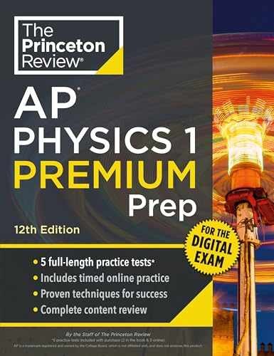 Princeton Review AP Physics 1 – Paperback, by The Princeton Review – Very Good