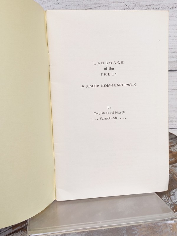 Language of the Trees by Twylah Hurd Nitsch 1982 Seneca Indian Society 36-Pages gallery