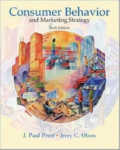 Consumer Behavior, Peter, J. Paul,Olson, Jerry, Good Book