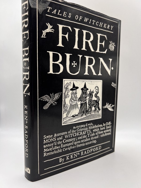 Fire Burn Tales of Witchery Ken Radford 1989 Hardcover Michael O’Mara