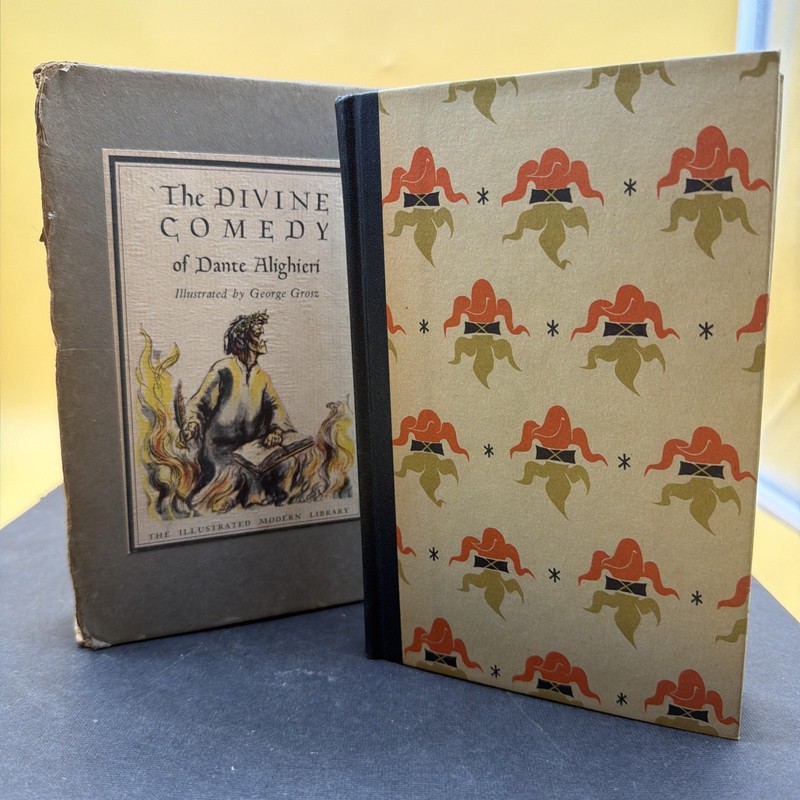 The Divine Comedy of Dante Alighieri VTG 1944 HC/SC