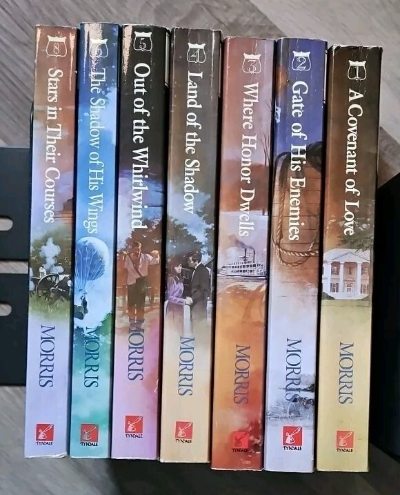 The Appomattox Saga by Gilbert Morris Lot Of 7 Books ~ Vols 1-6 & 8