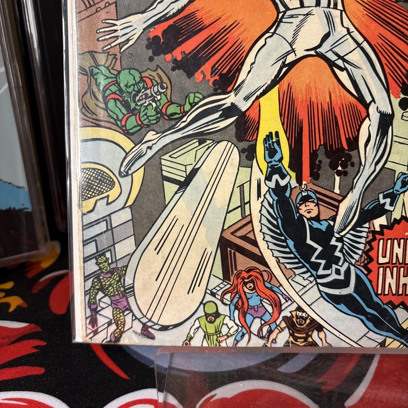 Silver Surfer #18 original Marvel Comic Sept 1970 Inhumans. Stan Lee/Jack Kirby1 gallery