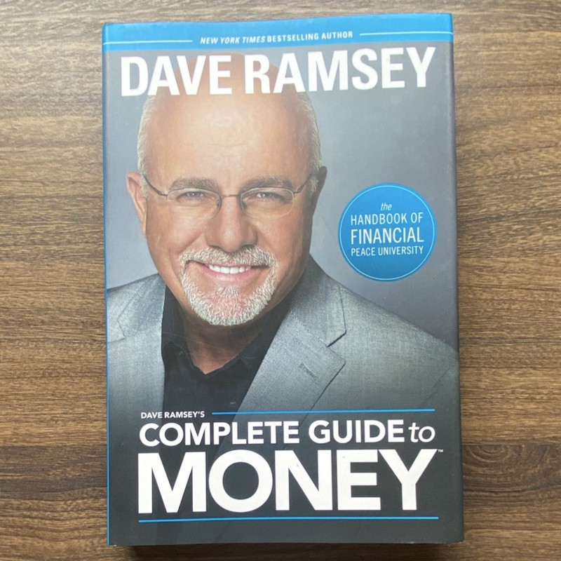 Dave Ramsey Complete Guide to Money Hardcover Dust Jacket Financial Peace Univ