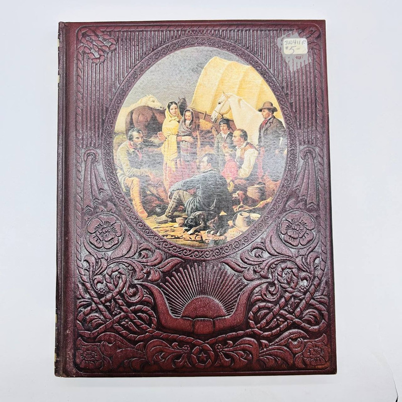 Lot of 7 Time Life Books "The Old West" Vintage 1970s Faux Leather Bound gallery