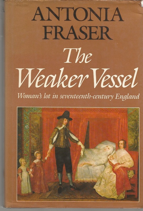 ANTONIA FRASER THE WEAKER VESSEL WEIDENFELD AND NICOLSON 1984 HARDCOVER DJ