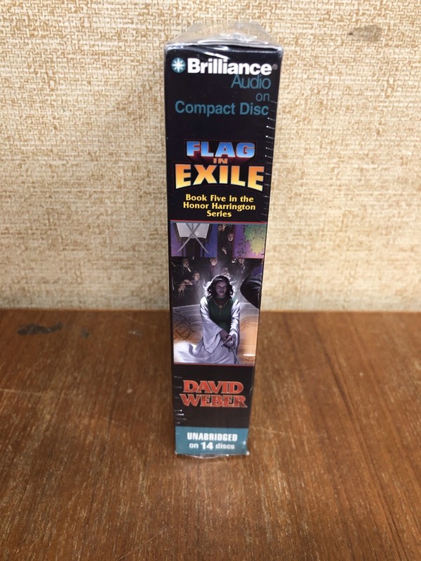 NEW Audio Compact Disc Flag in Exile Honor Harrington Series book 5 David Weber gallery