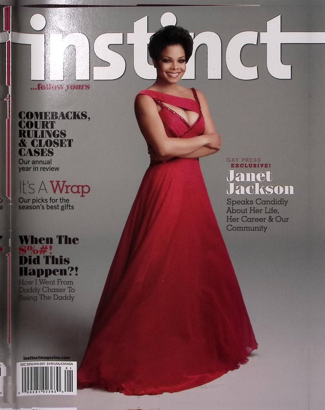 INSTINCT MAGAZINE 12/10-1/11 JANET JACKSON COMEBACKS COURT RULINGS Z2233