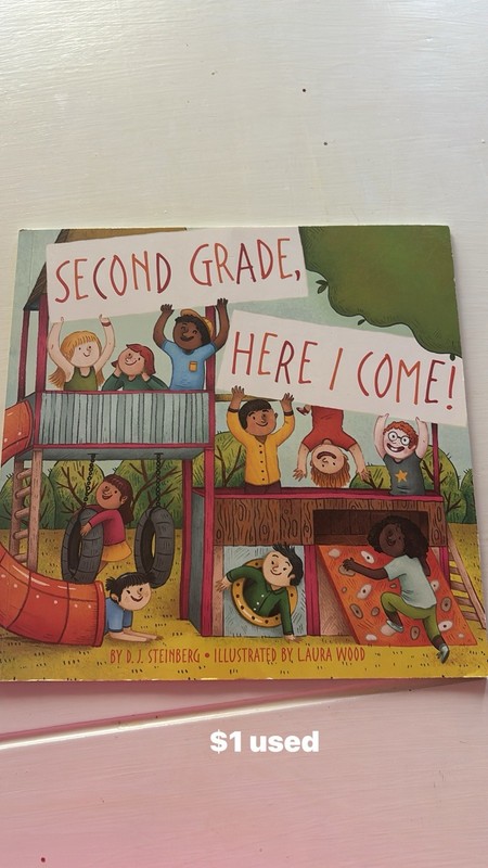Second Grade, Here I Come! by D. J. Steinberg (2017, Trade Paperback)