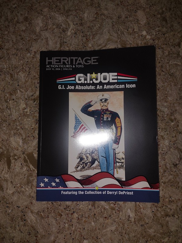 HERITAGE Auctions GI JOE July 12, 2026: G.I. Action Figures & Toys Catalog Book